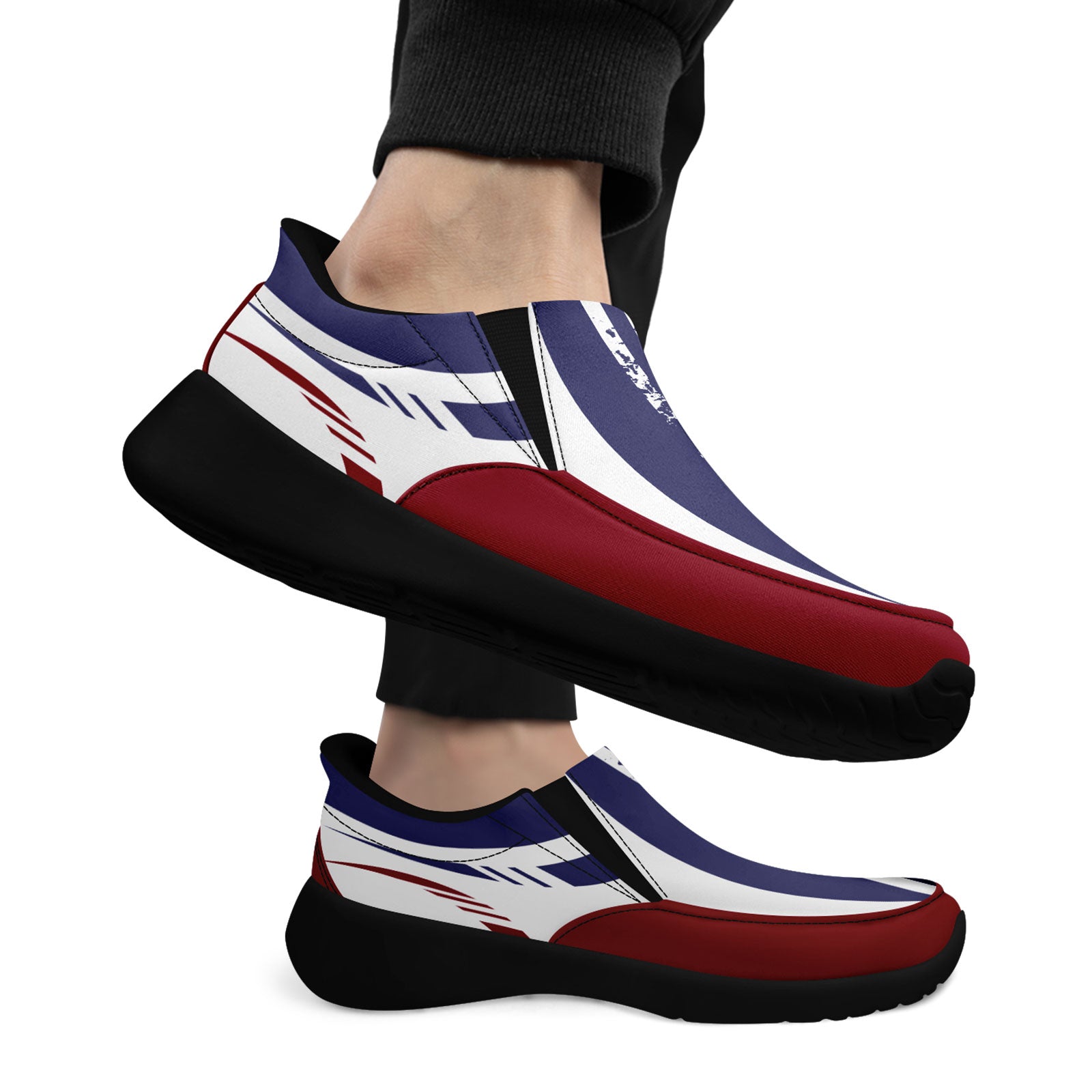 Custom Corporate Sneakers Slip On Shoes Personalized Corporate Shoes FN067-E023045-4