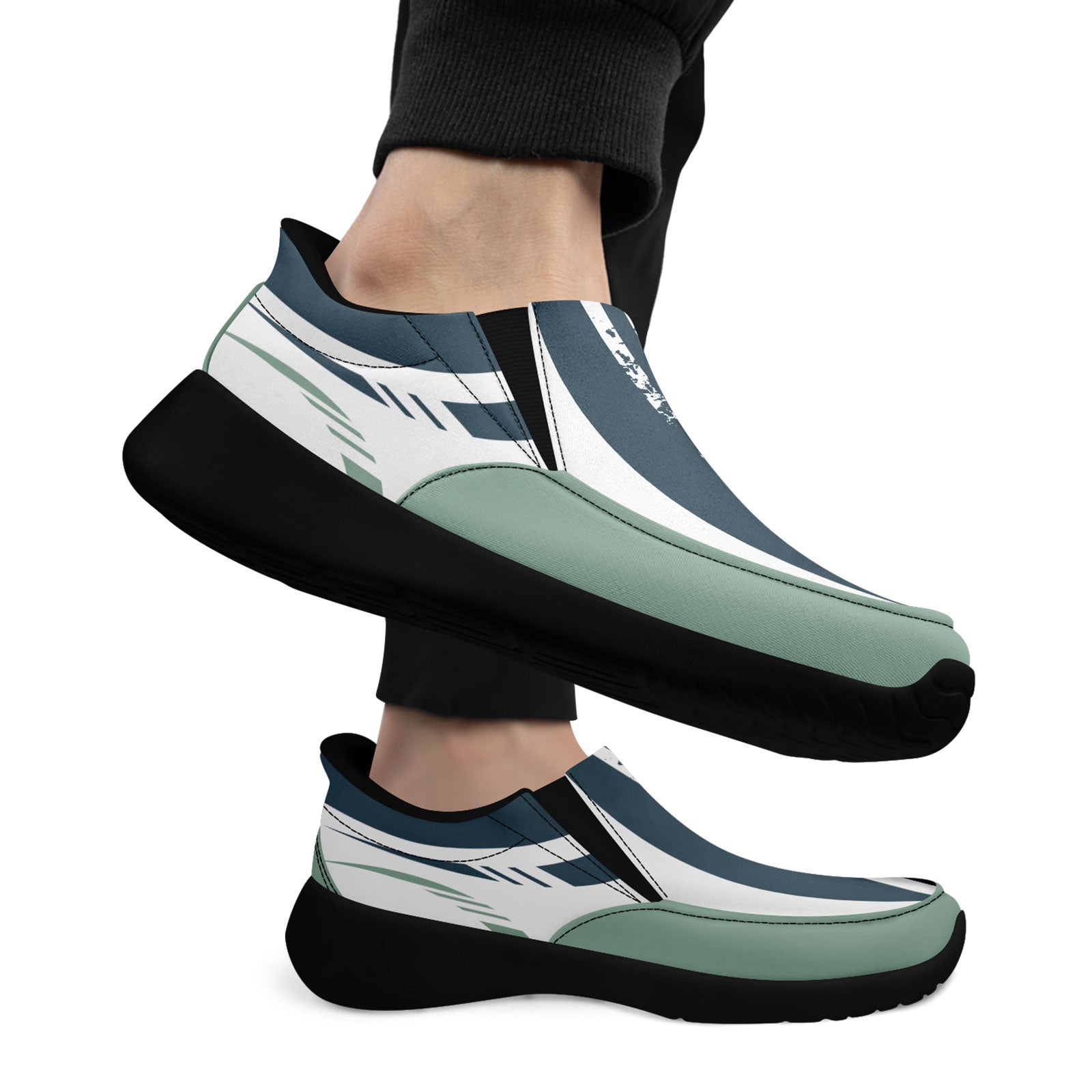 Custom Corporate Sneakers Slip On Shoes Personalized Corporate Shoes FN067-E023045-3