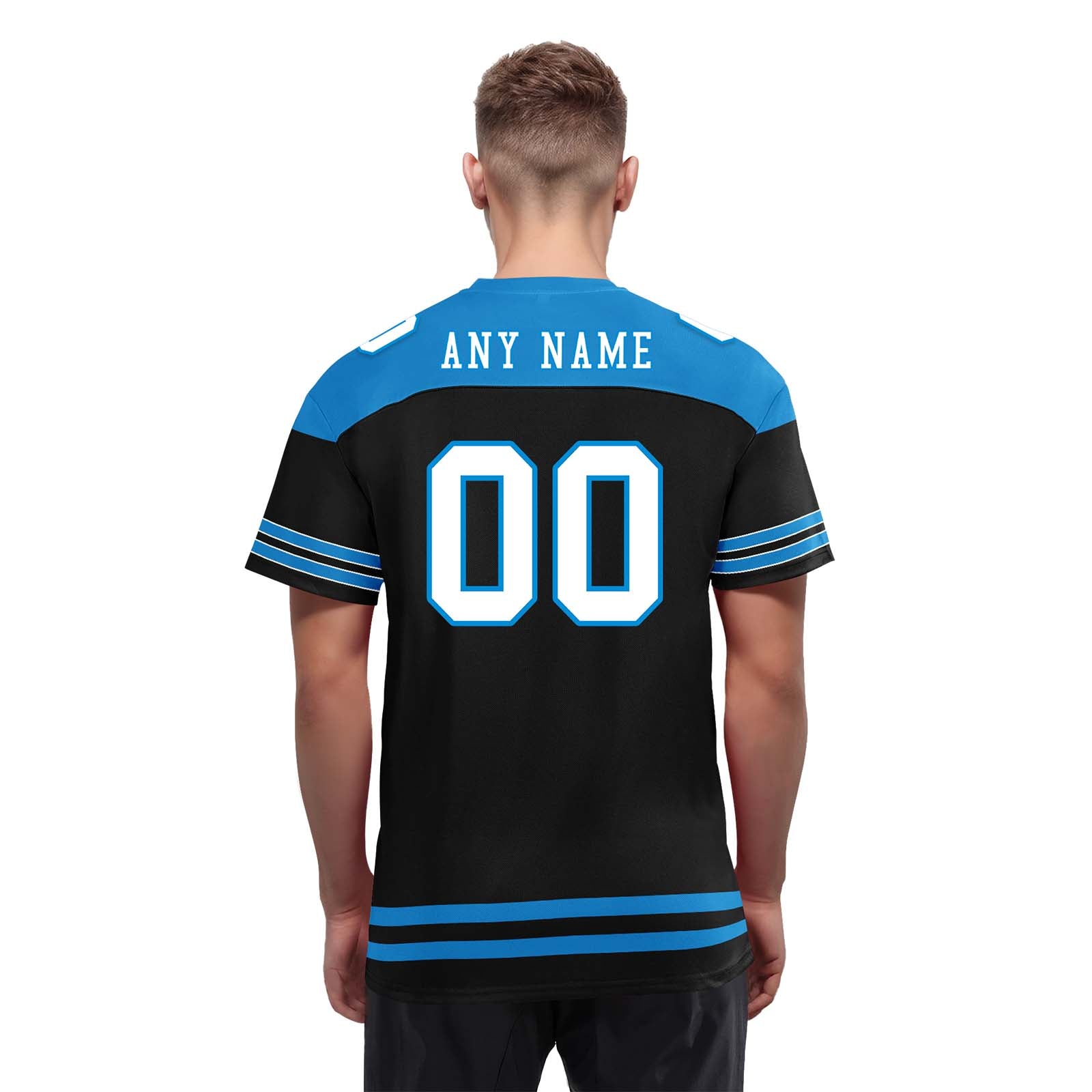 Custom Carolina Personalized Authentic Football Jersey FBJ02-E0607-27