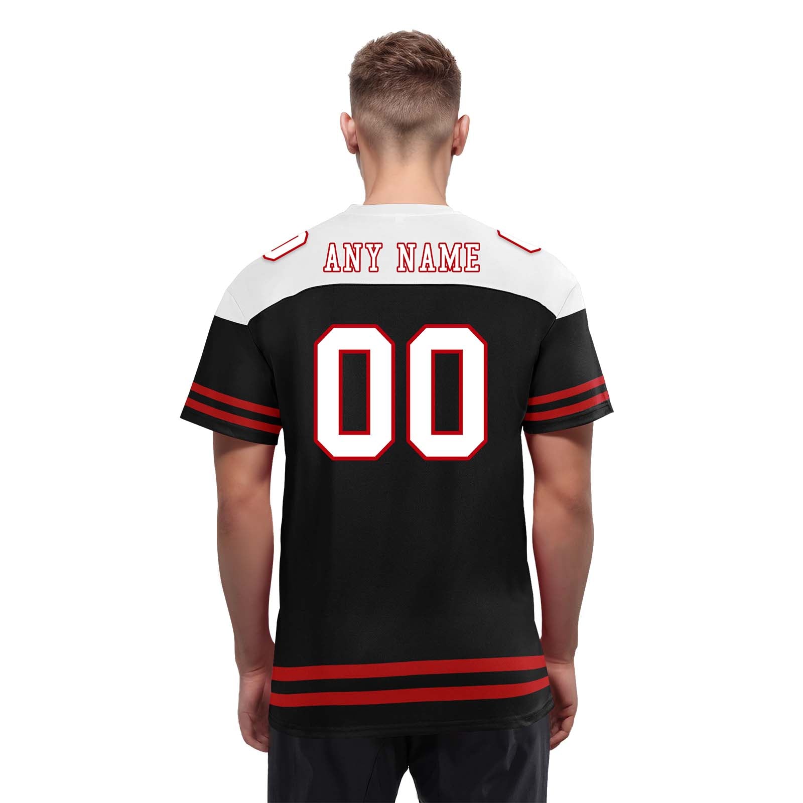 Custom Atlanta Personalized Authentic Football Jersey FBJ02-E0607-28