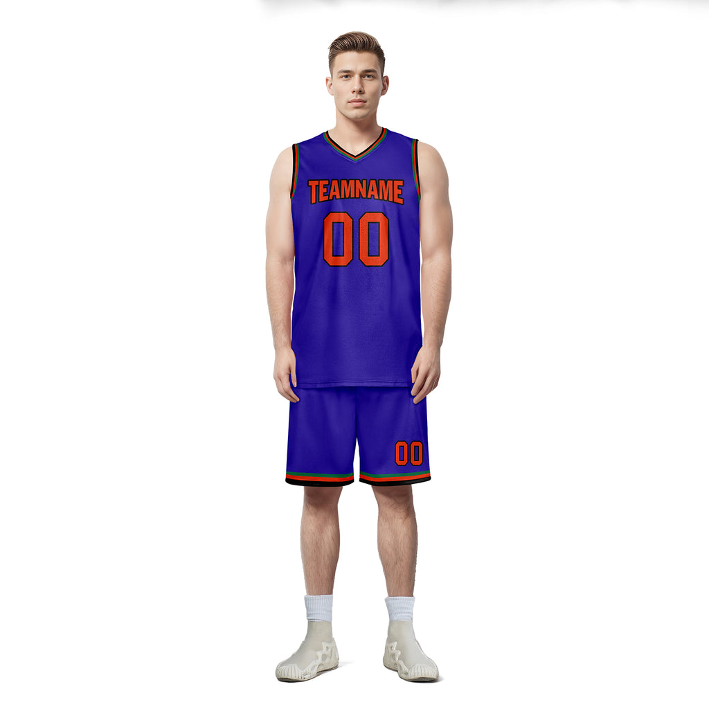 Custom Purple Green Orange City Edition Personalized Sports Uniform Authentic Basketball Jersey BBJ01-D06101-24