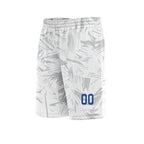 Custom White Gray Soccer Sets Jersey Personalized SCJ101-D28036