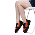 Custom Black Orange Cincinnati Shoes Personalized Sneaker FN032-D020389-6