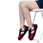 Custom Red Blue New England Shoes Personalized Sneaker FN032-D020389-26