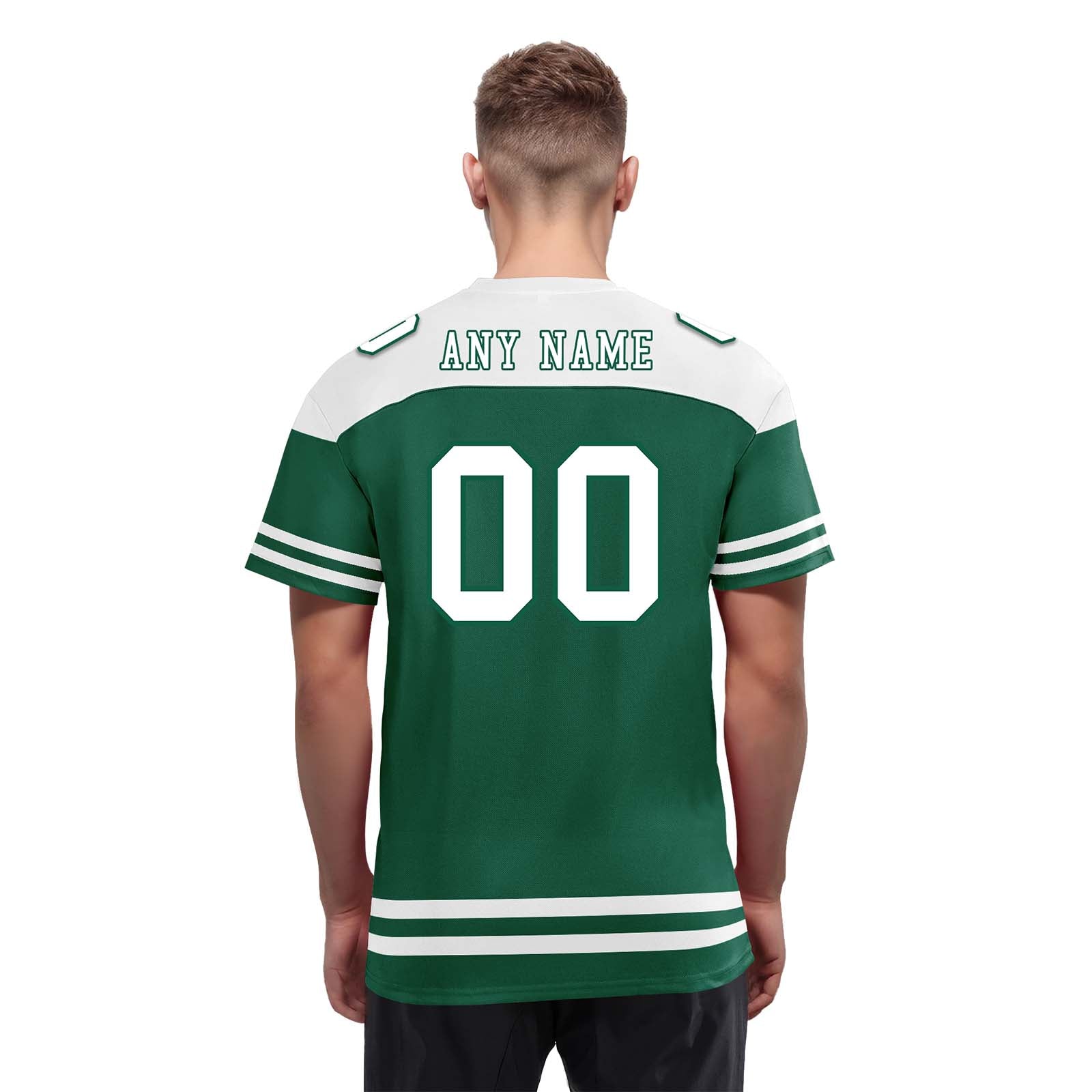 Custom New York Personalized Authentic Football Jersey FBJ02-E0607-1