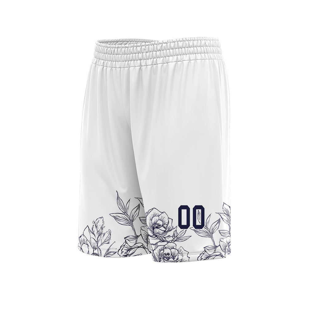 Custom White Blue Soccer Sets Jersey Personalized SCJ101-D28007