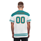 Custom Miami Personalized Authentic Football Jersey FBJ02-E0607-2