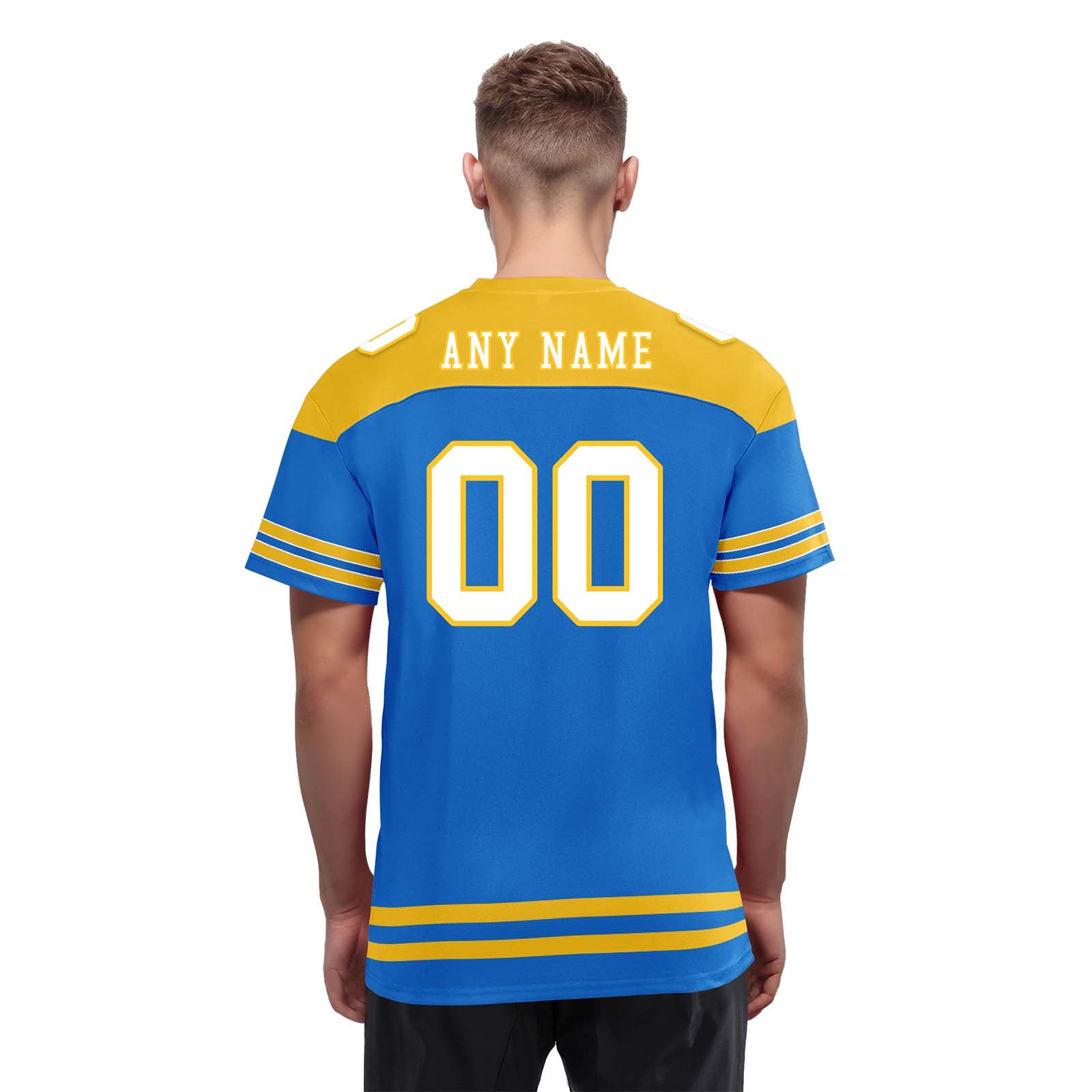 Custom Los Angeles Personalized Authentic Football Jersey FBJ02-E0607-14