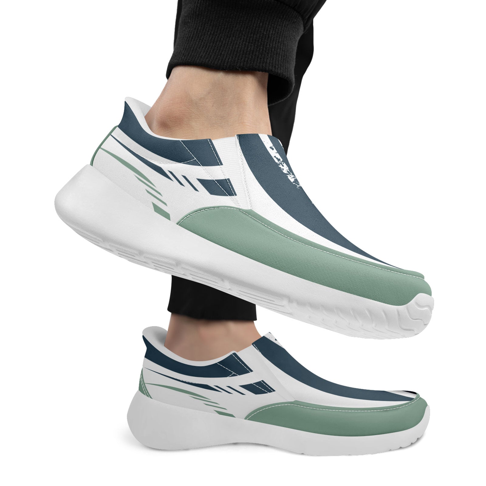 Custom Corporate Sneakers Slip On Shoes Personalized Corporate Shoes FN067-E023045-3