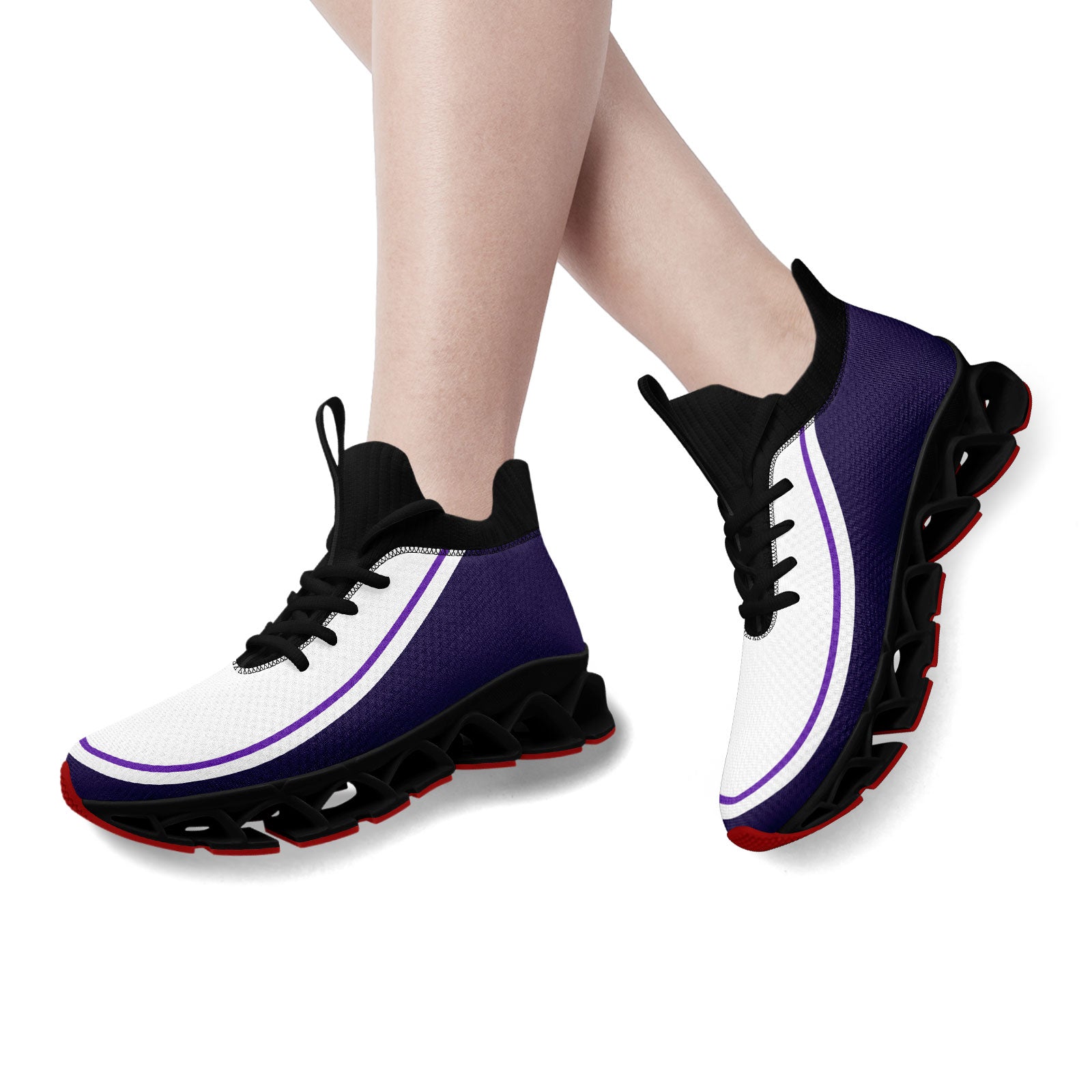 Custom Purple Cream Maxsoul Shoes Personalized Sneaker FN030XD-D020388-16