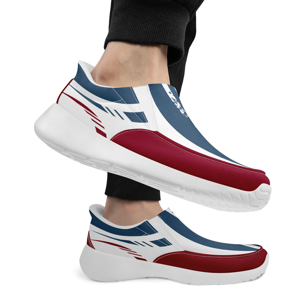Custom Corporate Sneakers Slip On Shoes Personalized Corporate Shoes FN067-E023045-7