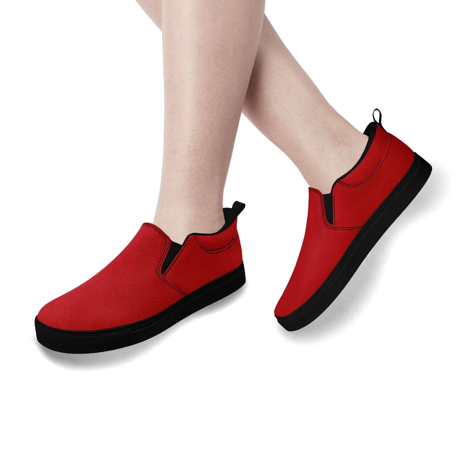 Custom Canvas Sneakers Personalized Slip On Shoes FN071-E028030-4