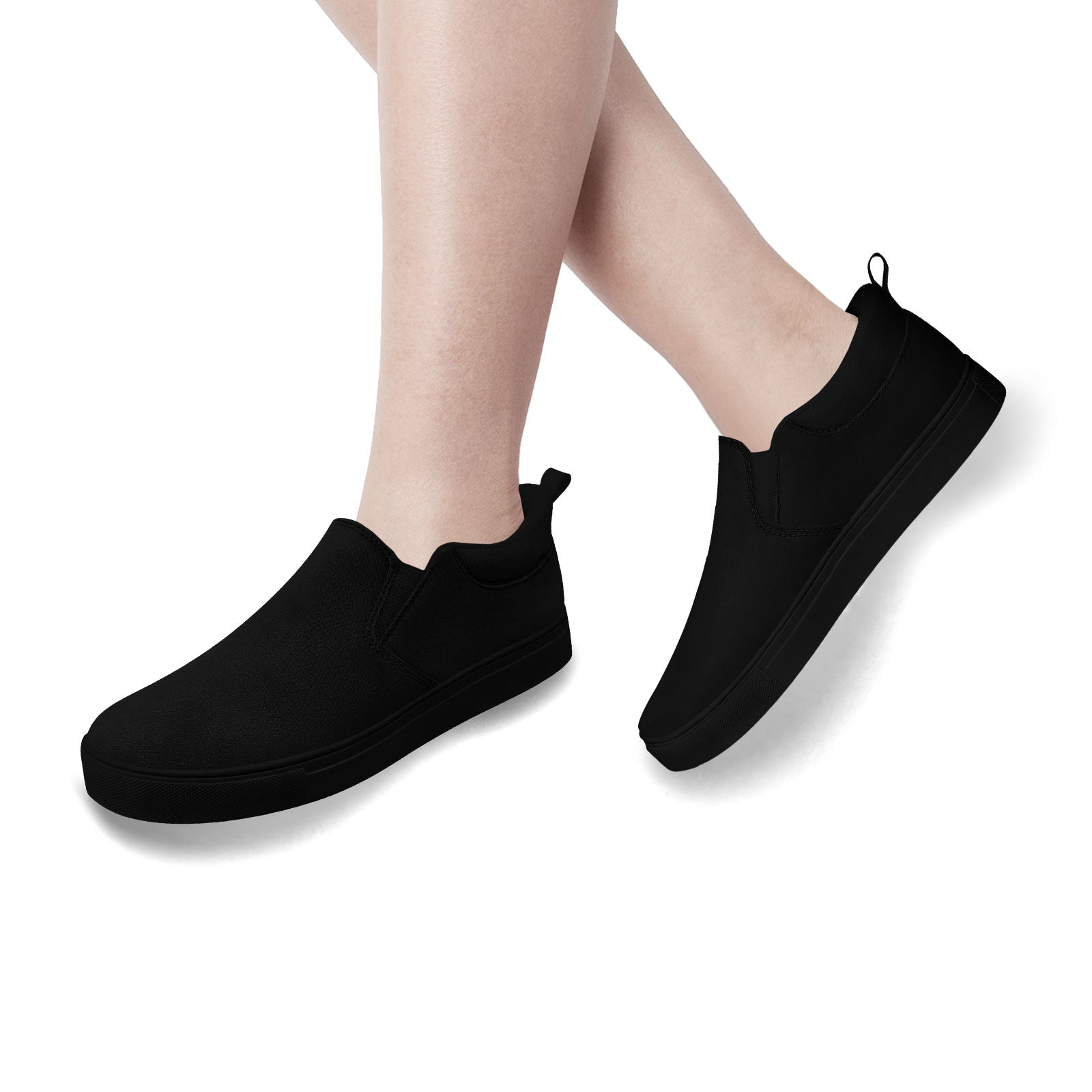 Custom Canvas Sneakers Personalized Slip On Shoes FN071-E028030-2