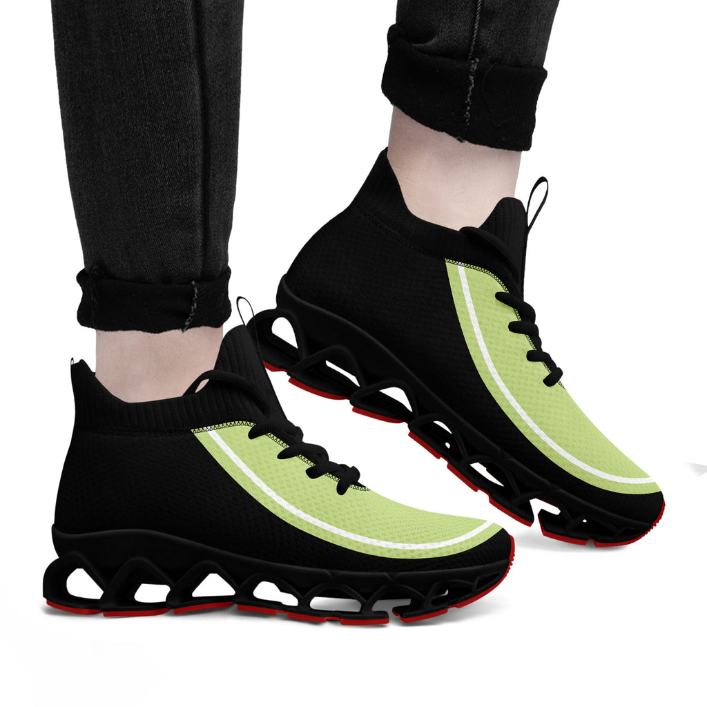 Custom Black Green Maxsoul Shoes Personalized Sneaker FN030XD-D020388-19