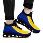 Custom Blue Yellow Maxsoul Shoes Personalized Sneaker FN030XD-D020388-25