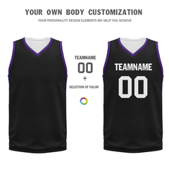 Custom Black Classic Style Sports Uniform Basketball Jersey BBJ01-bd0a70ce