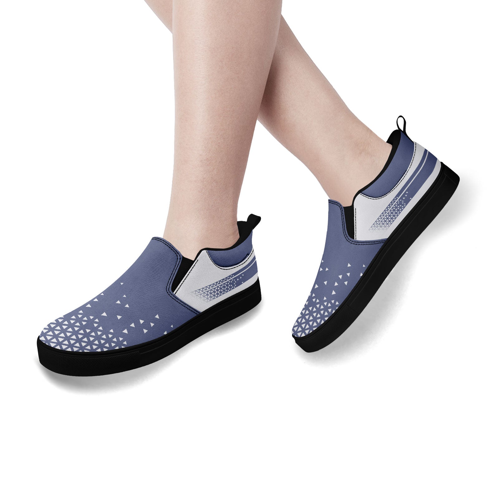 Custom Canvas Sneakers Personalized Slip On Shoes FN071-E023042-11