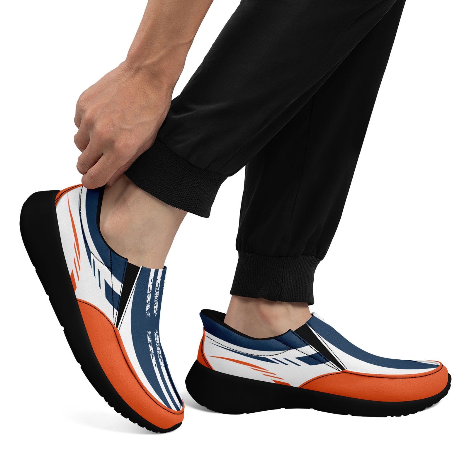 Custom Corporate Sneakers Slip On Shoes Personalized Corporate Shoes FN067-E023045-9