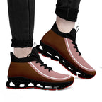 Custom Dark Pink Brown Maxsoul Shoes Personalized Sneaker FN030XD-D020388-18