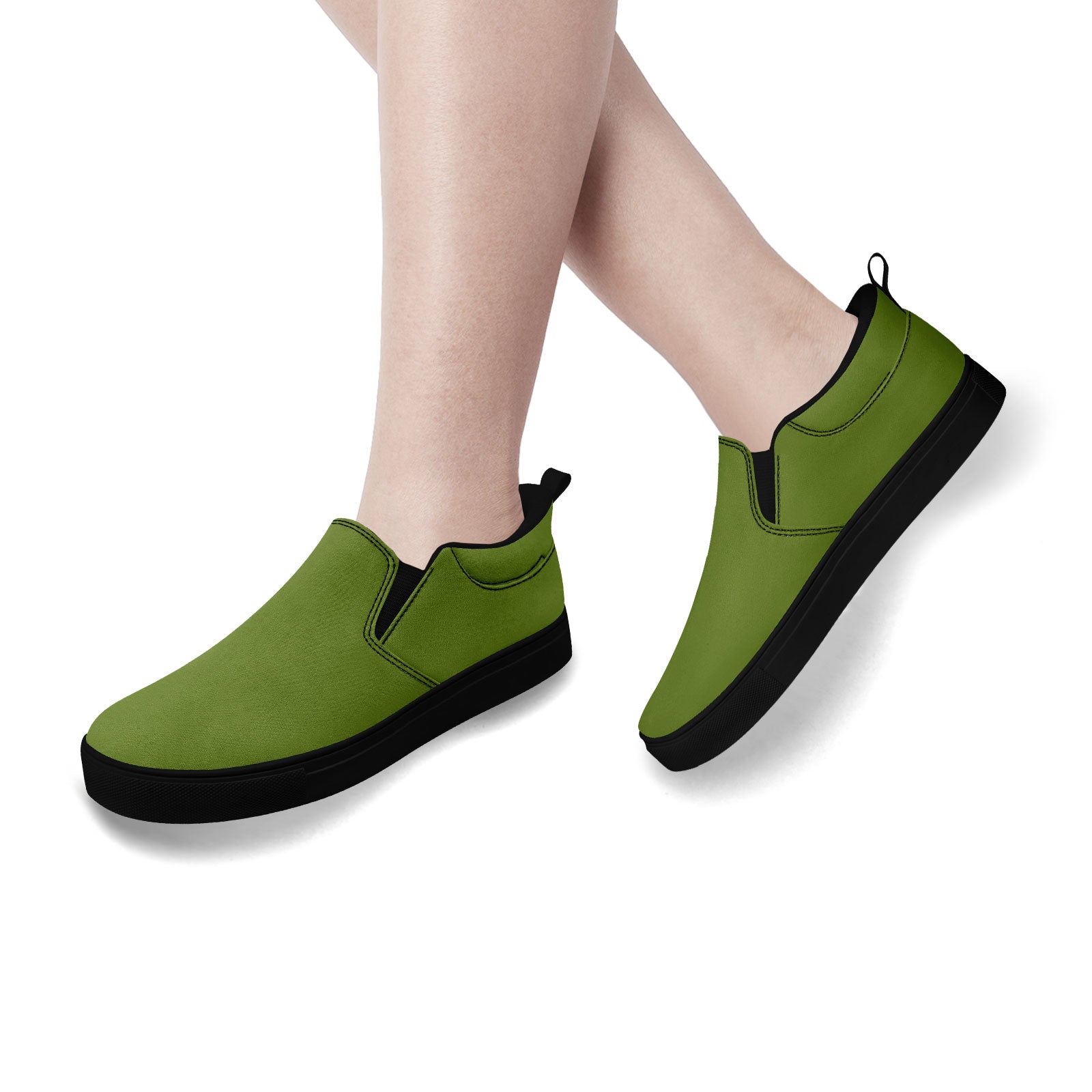 Custom Canvas Sneakers Personalized Slip On Shoes FN071-E028030-7