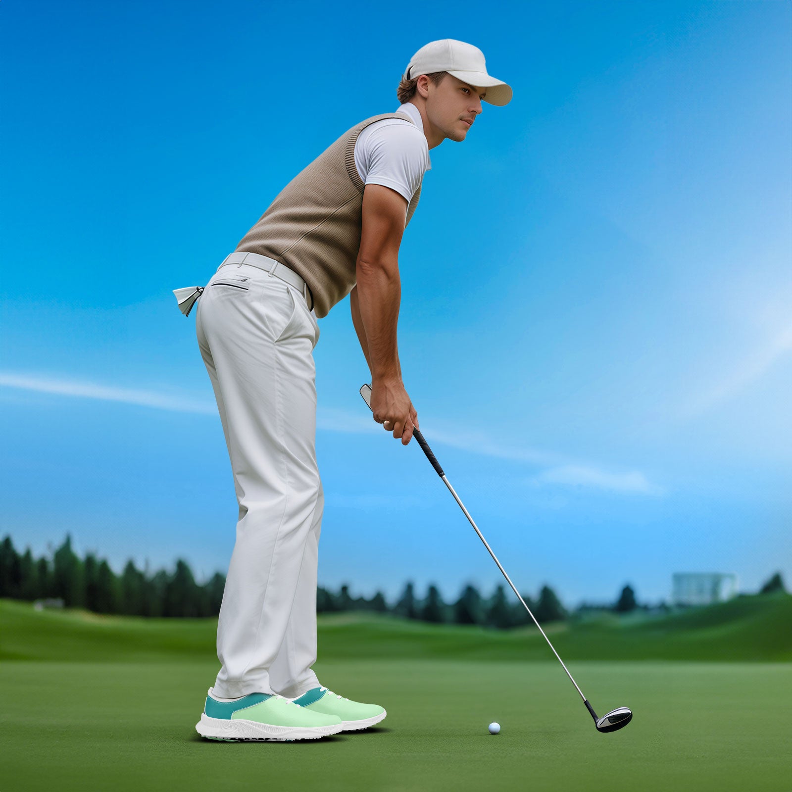 Custom Premium Golf Performance Shoes Personalized Sneaker FN062-D020344-10