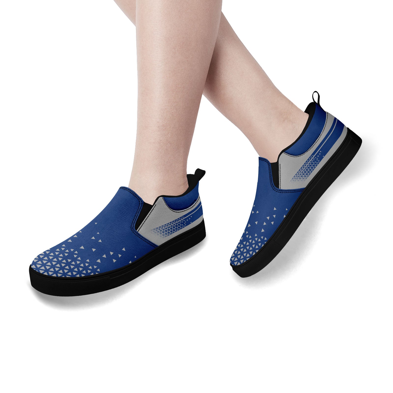 Custom Canvas Sneakers Personalized Slip On Shoes FN071-E023042-4