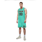 Custom Mint Green Black City Edition Personalized Sports Uniform Authentic Basketball Jersey BBJ01-D06101-4