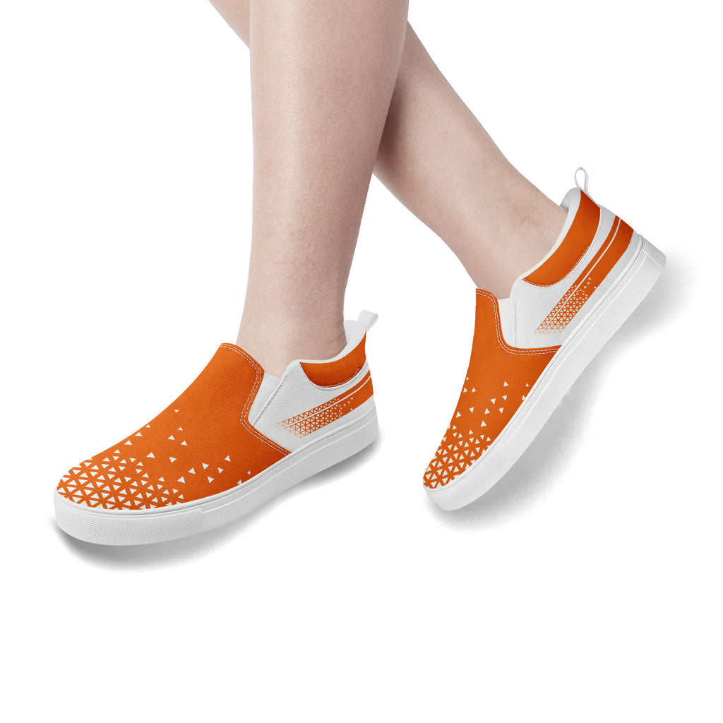 Custom Canvas Sneakers Personalized Slip On Shoes FN071-E023042-5