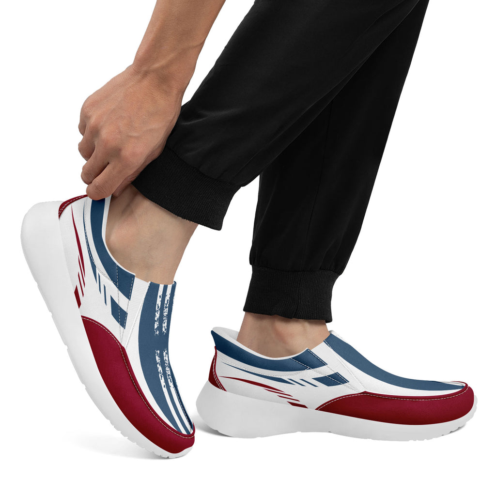 Custom Corporate Sneakers Slip On Shoes Personalized Corporate Shoes FN067-E023045-7