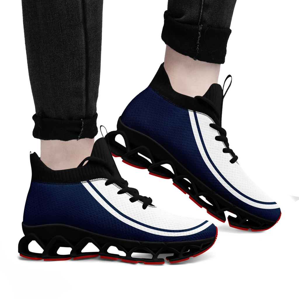 Custom Navy White Maxsoul Shoes Personalized Sneaker FN030XD-D020388-24