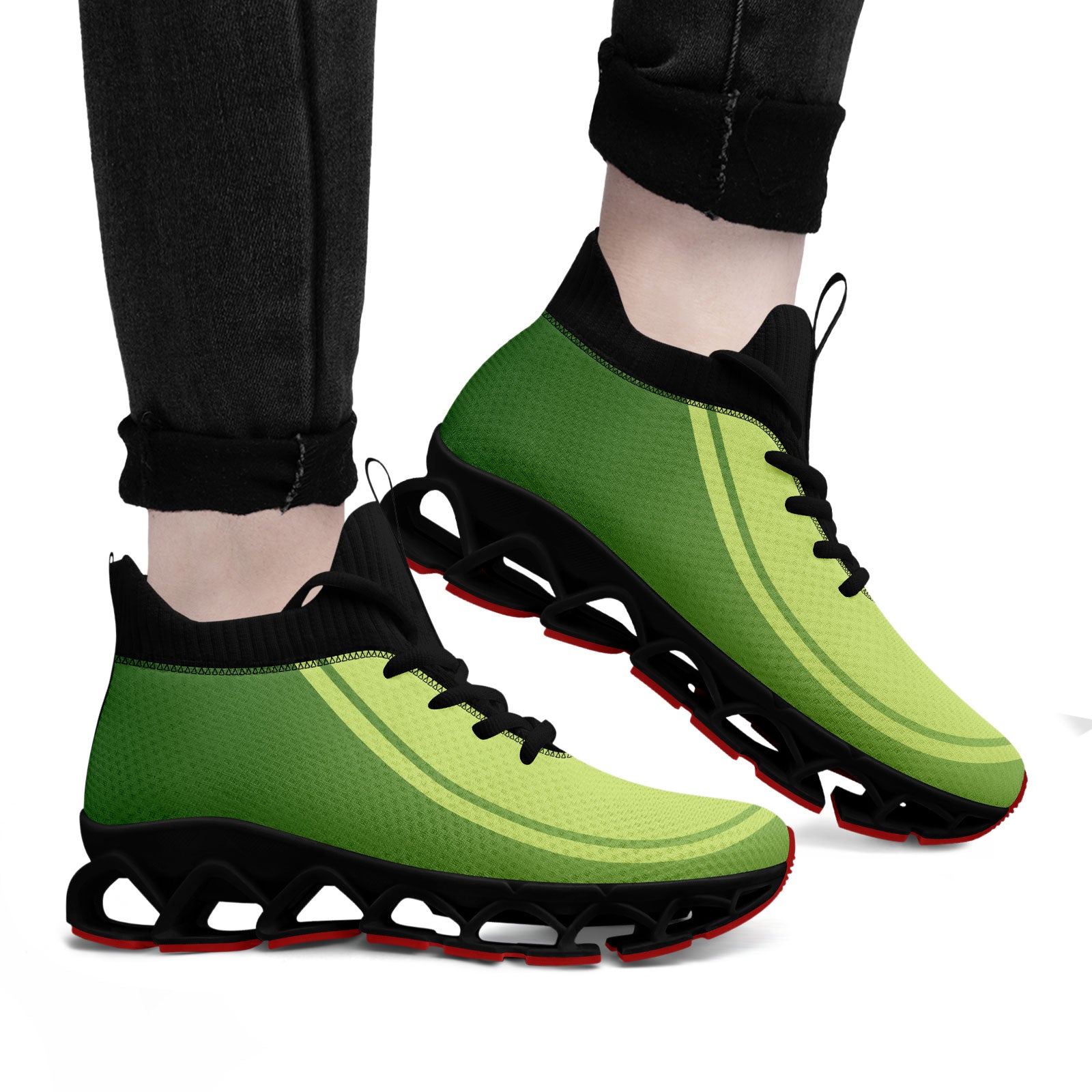 Custom Green Maxsoul Shoes Personalized Sneaker FN030XD-D020388-7