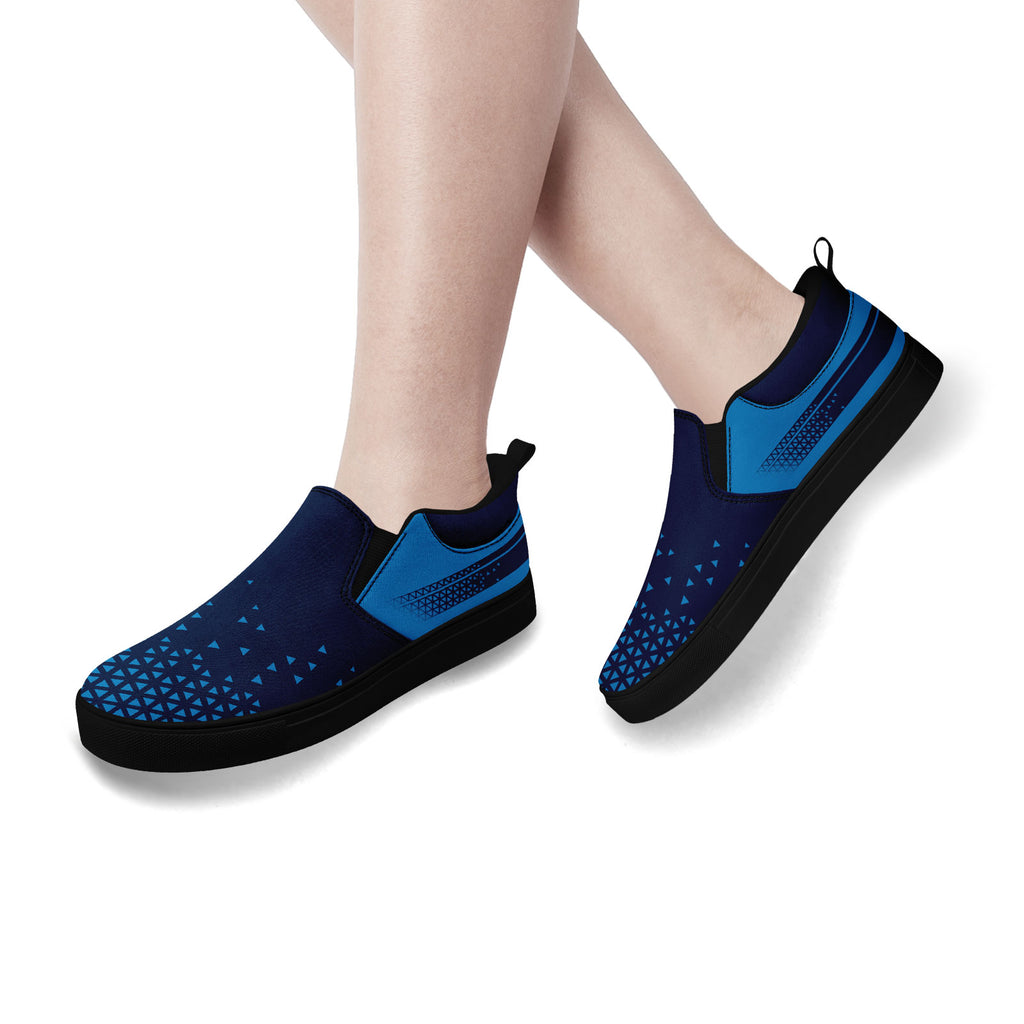 Custom Canvas Sneakers Personalized Slip On Shoes FN071-E023042-1