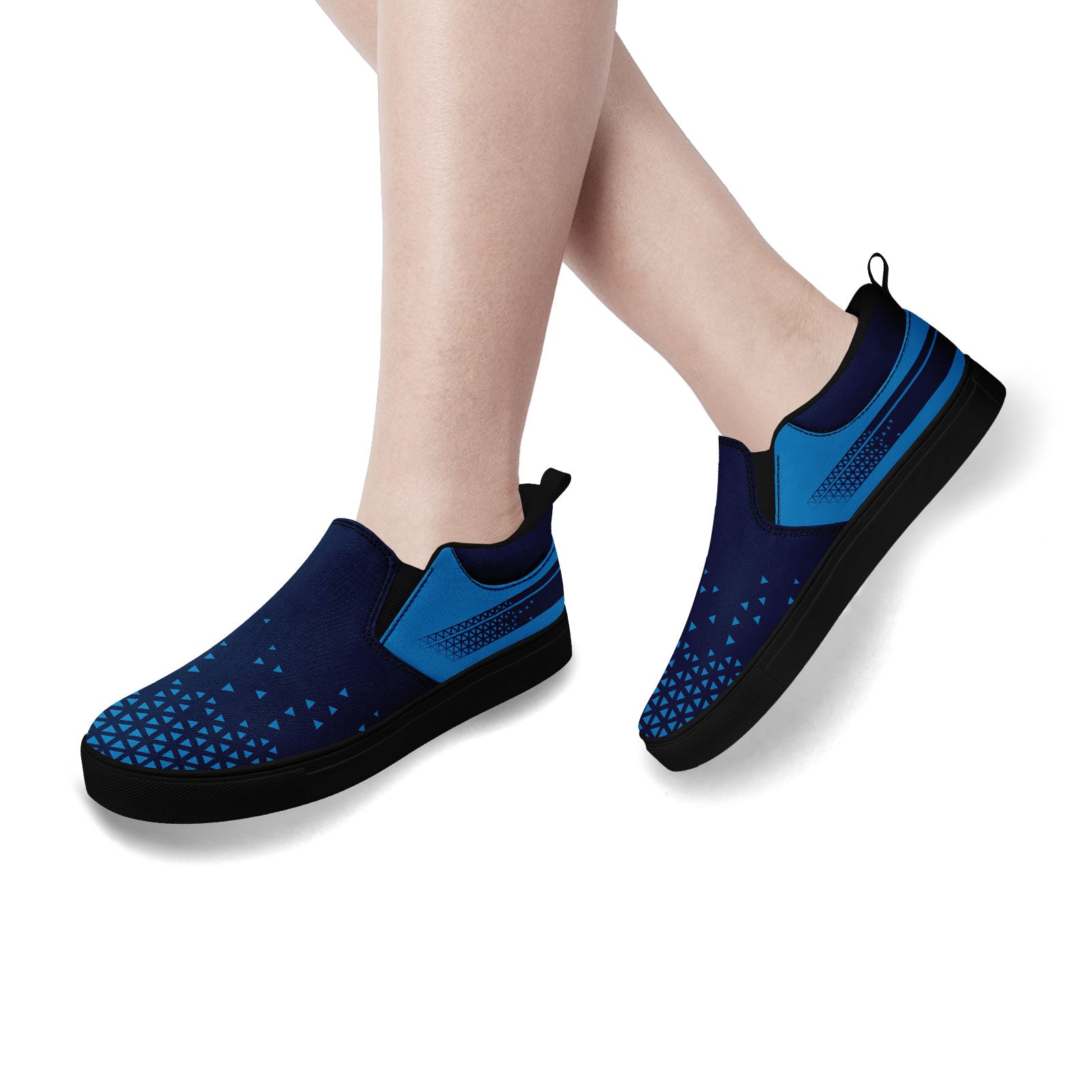 Custom Canvas Sneakers Personalized Slip On Shoes FN071-E023042-1