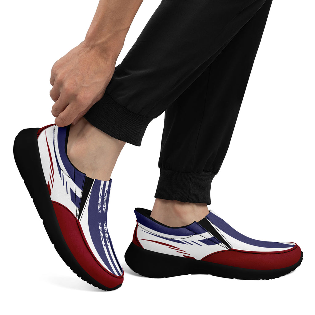 Custom Corporate Sneakers Slip On Shoes Personalized Corporate Shoes FN067-E023045-4