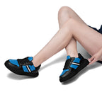 Custom Blue Black Carolina Shoes Personalized Sneaker FN032-D020389-5