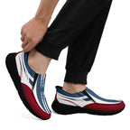 Custom Corporate Sneakers Slip On Shoes Personalized Corporate Shoes FN067-E023045-7
