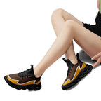 Custom Brown Yellow Maxsoul Shoes Personalized Sneaker FN030A-E020011-10