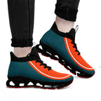 Custom Green Orange Maxsoul Shoes Personalized Sneaker FN030XD-D020388-6