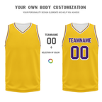 Custom Yellow Classic Style Sports Uniform Basketball Jersey BBJ01-bd0a70cd