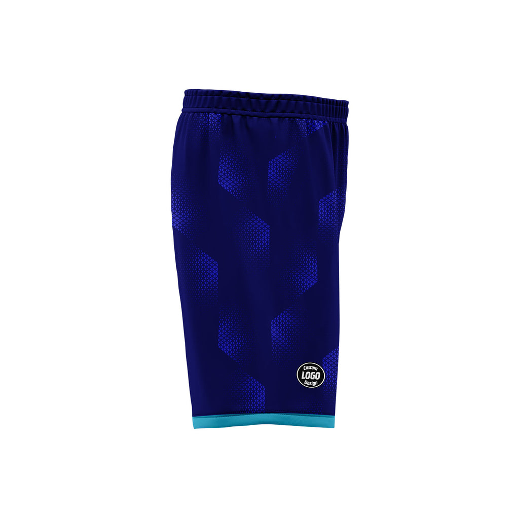 Custom Blue Soccer Sets Jersey Personalized SCJ101-D020210-9