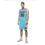 Custom Blue City Edition Personalized Sports Uniform Authentic Basketball Jersey BBJ01-D06101-27