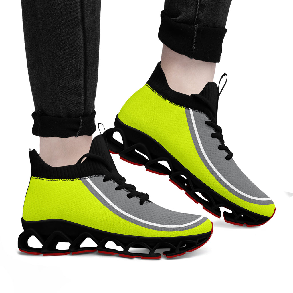 Custom Green Gray Maxsoul Shoes Personalized Sneaker FN030XD-D020388-22