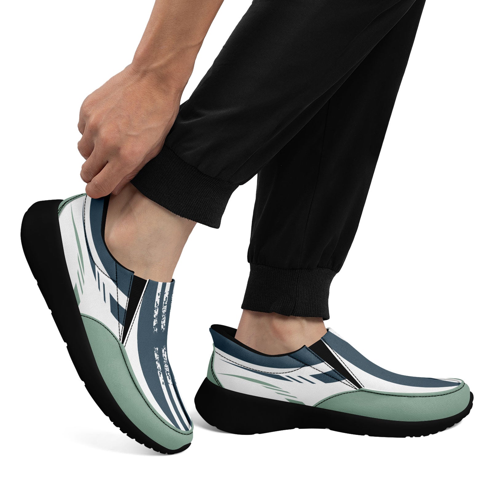 Custom Corporate Sneakers Slip On Shoes Personalized Corporate Shoes FN067-E023045-3