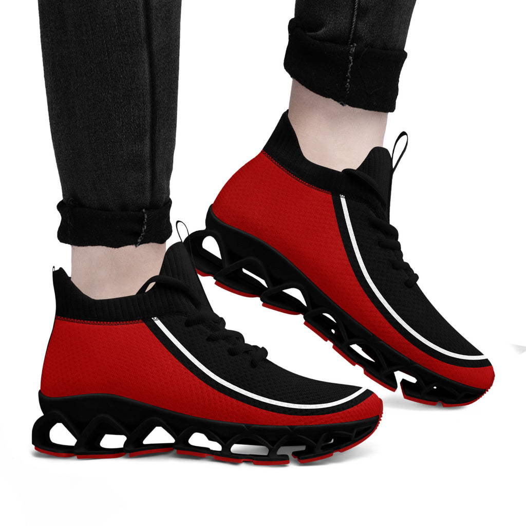 Custom Black Red Maxsoul Shoes Personalized Sneaker FN030XD-D020388-3