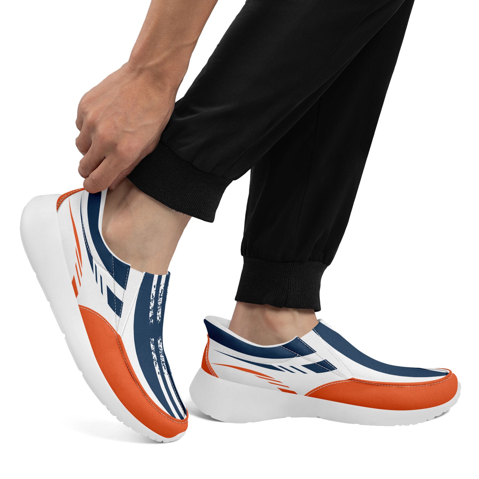 Custom Corporate Sneakers Slip On Shoes Personalized Corporate Shoes FN067-E023045-9