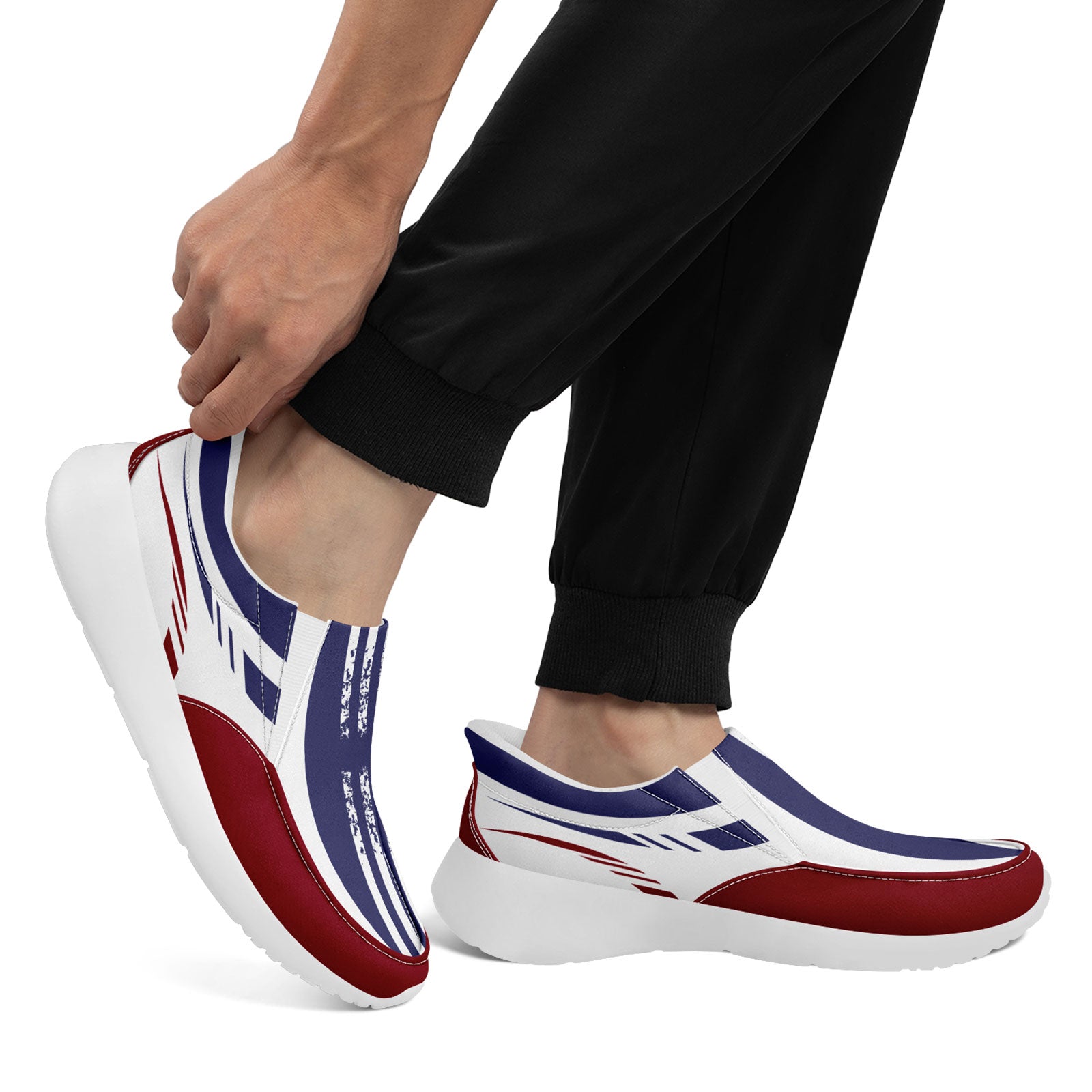 Custom Corporate Sneakers Slip On Shoes Personalized Corporate Shoes FN067-E023045-4