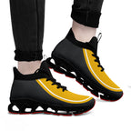 Custom Yellow Dark Gray Maxsoul Shoes Personalized Sneaker FN030XD-D020388-1