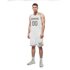 Custom White Gold City Edition Personalized Sports Uniform Authentic Basketball Jersey BBJ01-D06101-5