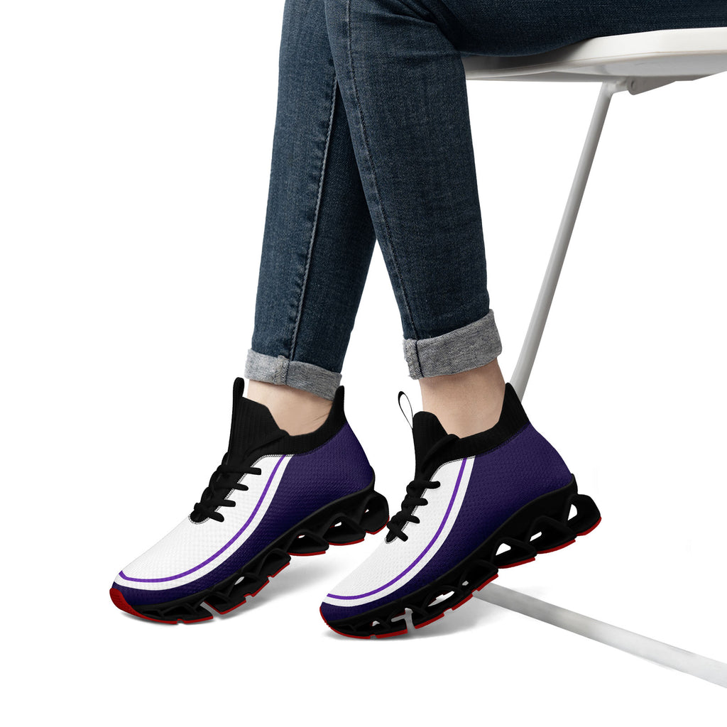 Custom Purple Cream Maxsoul Shoes Personalized Sneaker FN030XD-D020388-16
