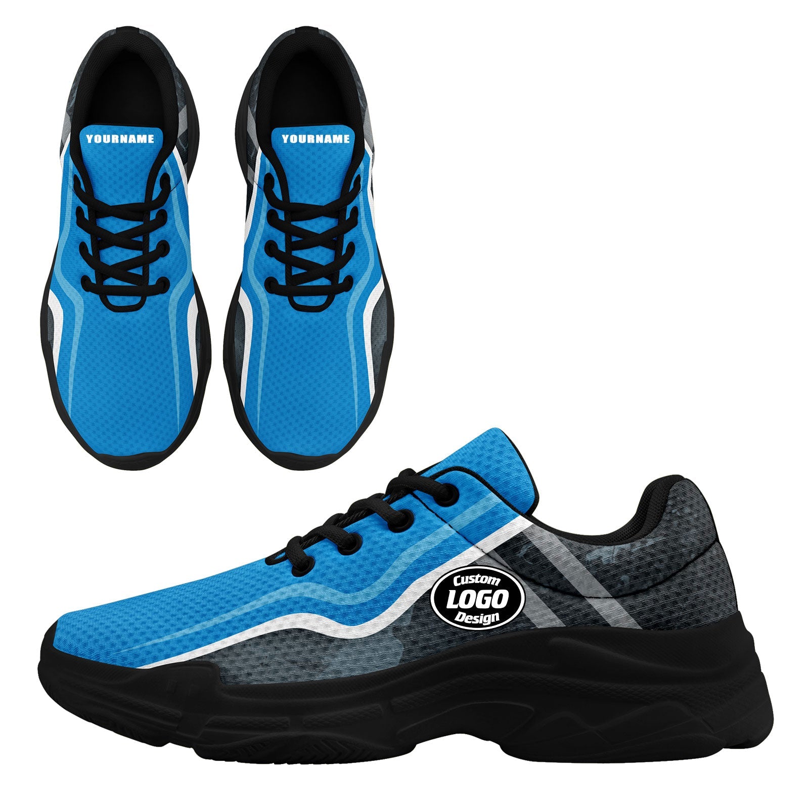 Custom Baseball Jersey and Chunky Shoes Personalized Combo Personalized Sneaker ZH-D020167-6